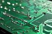 printed circuit board closeup